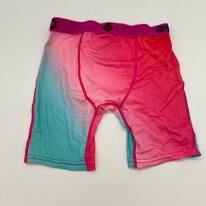 PSD Boys Pink/blue Boxer Brief  Youth Size M